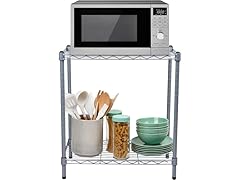 Mind Reader Microwave Shelf