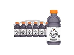 12PK Gatorade Thirst Quencher Zero Sugar Drink Grape
