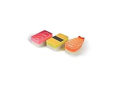 Genuine Fred WASHABI Sponges, Set of 3, Sushi Assortment