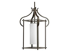 1-Light Hanging Lantern, Antique Bronze