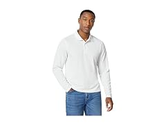 Amazon Essentials Men (XS) Long Sleeve Shirt White