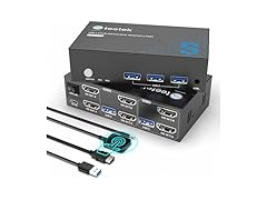 USB 3.0,4K@60Hz KVM Switches