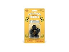 Genuine Fred Olive Erasers, Set of 5