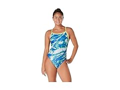 Speedo Women's Blue Flyback (28)