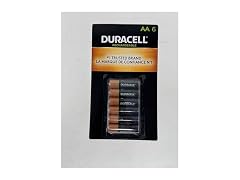 Duracell Rechargeable AA 2500Mah Premium Cells Batteries, 6pcs