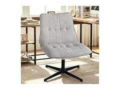Criss Cross Desk Chair, No Wheels