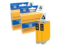 Compatible Epson T125120-D2 125 Black Ink Cartridge (2 Pack)