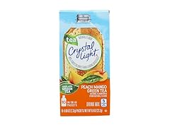 10CT Crystal Light Sugar-Free Peach Mango Drink Mix