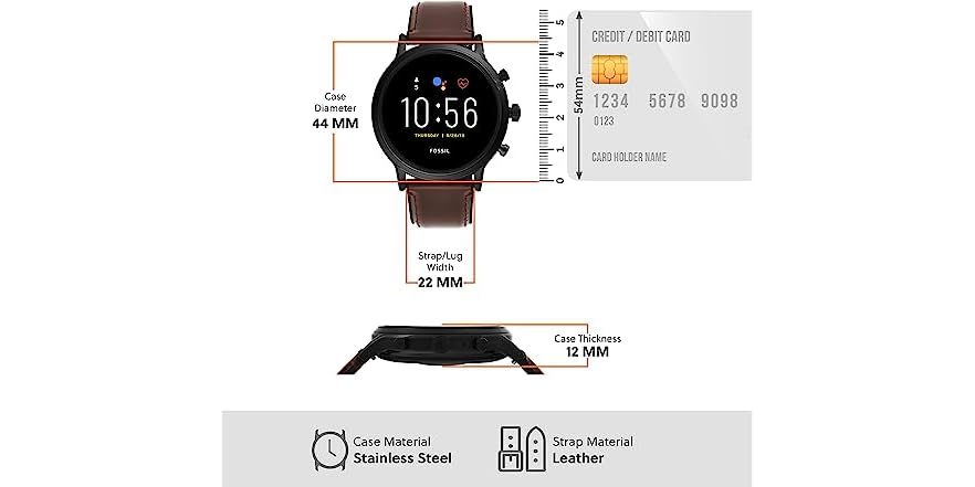 Zegarek Fossil Gen 5 Lte Ftw60753 Smartwatch rose - Sklep, Opinie, Cena