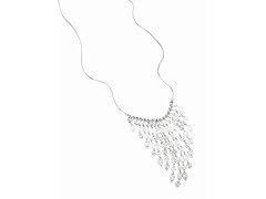 Cascading Swirl Necklace 16"