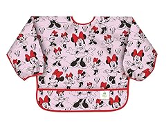 Baby Waterproof Sleeved Bib- Minnie
