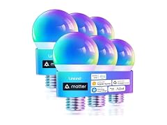 Linkind W0207 Matter Smart Light Bulb A19 RGBTW