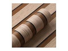 Wood Peel & Stick Wallpaper Wood Slats, 17.3"x118"
