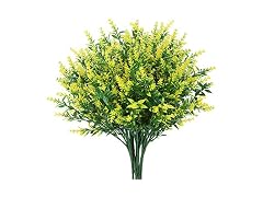 GREENRAIN 8 Bundles Artificial Lavender Flowers 