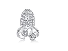 Sterling Silver Fingernail Ring