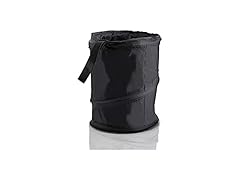Zone Tech OR0011 Portable Car Trash Can Black