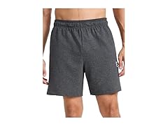 Reebok Mens (L) Locker 7" Short Charcoal