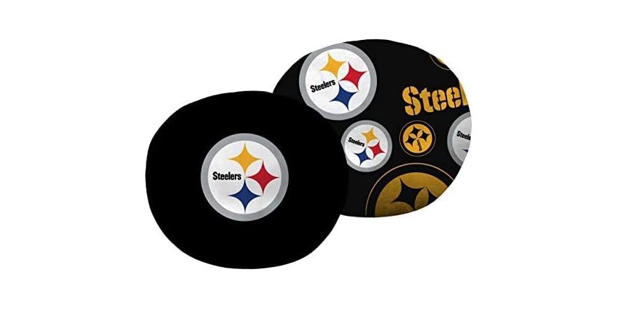 Pittsburgh Steelers Twin Sheet and Pillowcase Set - Newsprint Pattern