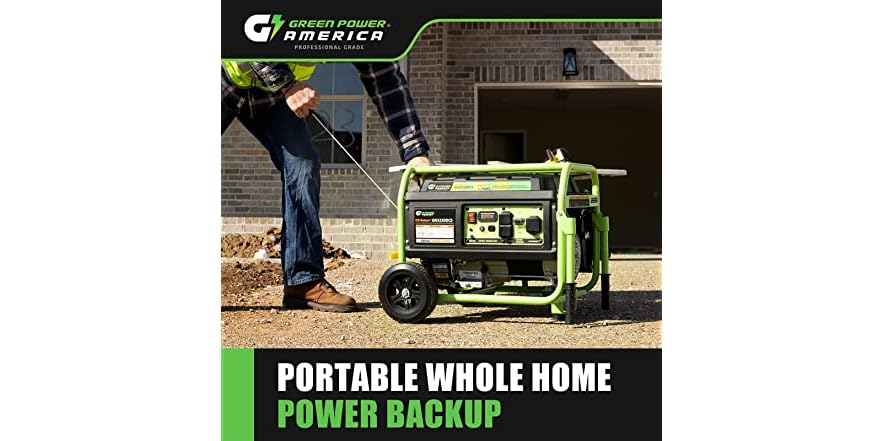 Green Power 5250 Watts Dual Fuel Generator