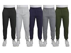 3PK Asst Mens Classic Active Track Pants