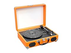 Retro Belt-Drive Turntable With USB-to-PC