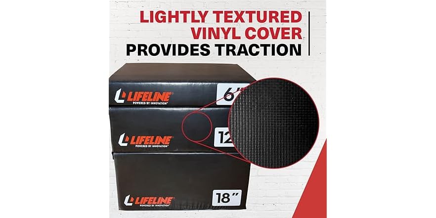 Life Line Box Lifeline Fitness Foam Plyo Box 3
