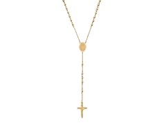 Beaded Rosary w- Medal & Cross