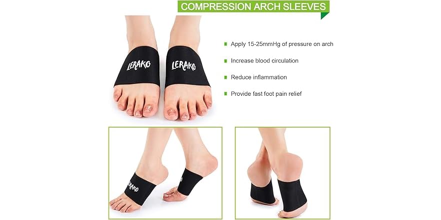 Plantar Fasciitis Arch Support Kit-12pcs