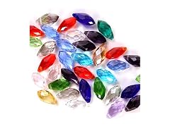 TianBo Mixed Color Crystal Beads 100pcs