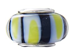 Multicolored Swirl Glass Bead
