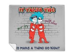Two To Make a Thing  Mink Fleece Blanket