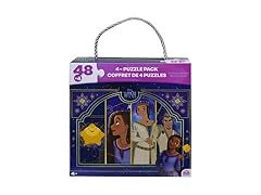 Disney Wish 4-Pack 48-Piece Puzzle Set