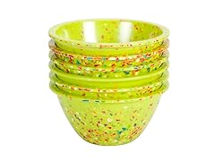 Kiwi Confetti 5.63" Bowls S/6