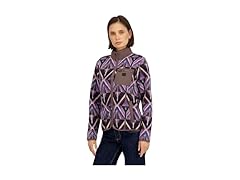 Billabong Womens Sherpa Tie Dye Fleece Jacket