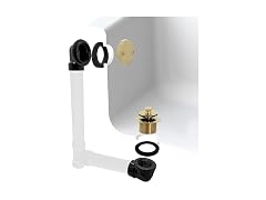 Westbrass A574-01 1-1/2" Sch. Pull & Drain Plumber's Pack