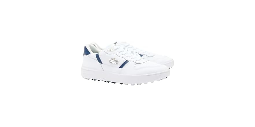 $34.99 | Lacoste Men T-Clip Golf Leather Golf Shoes at Woot!
