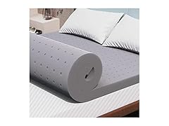 Maxzzz 3 Inch Memory Foam Mattress Topper, King