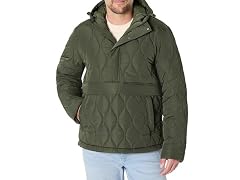 Amazon Essentials Men (M) Anorak Coat Dark Olive