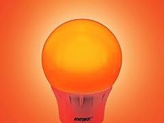 Orange LED A19 Light Bulb - 2 Pack
