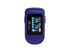 Zewa Deluxe Fingertip Pulse Oximeter with Color Display