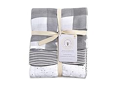 Burt's Bees Baby Woven Muslin Blanket Set