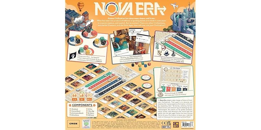 CMON Nova Era Board Game
