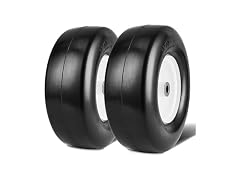 Lawn Mower Tires with Rim, 13x5-6" Tubeless