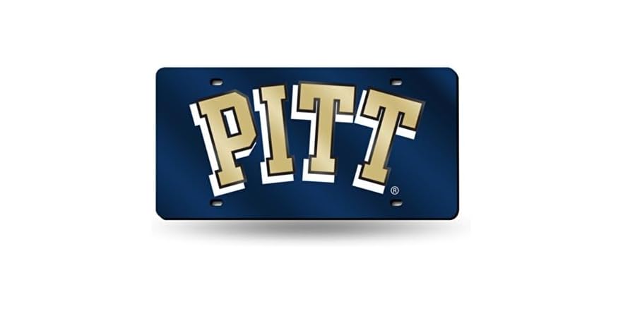 Pittsburgh Panthers NCAA Laser Inlaid Metal Tag