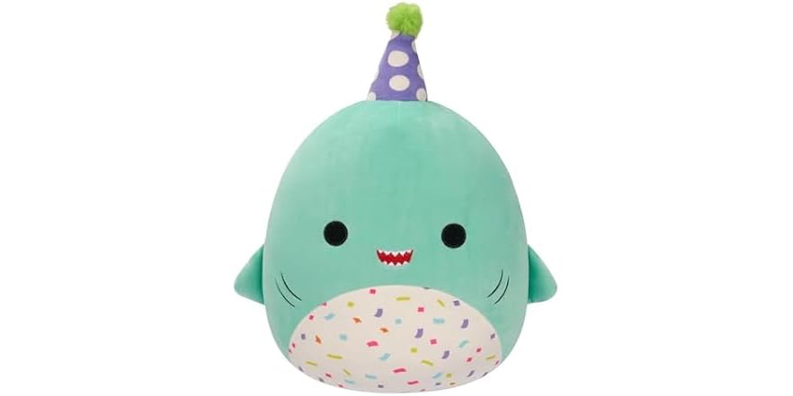 Squishmallows Original 12" Sharon The Teal Shark