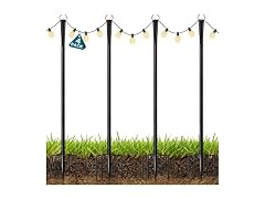 Ainclte 4 Pack 10FT Outdoor String Lights