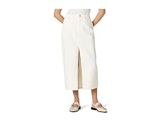 The Drop Dixon Denim Column Skirt, 2X