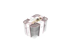 Clear Rectangular Nested Containers