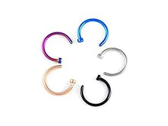 AKOAK Unisex 20 Pcs/Lot Assorted Nose