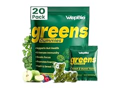 WepBio Greens Daily Gummies 160 Count
